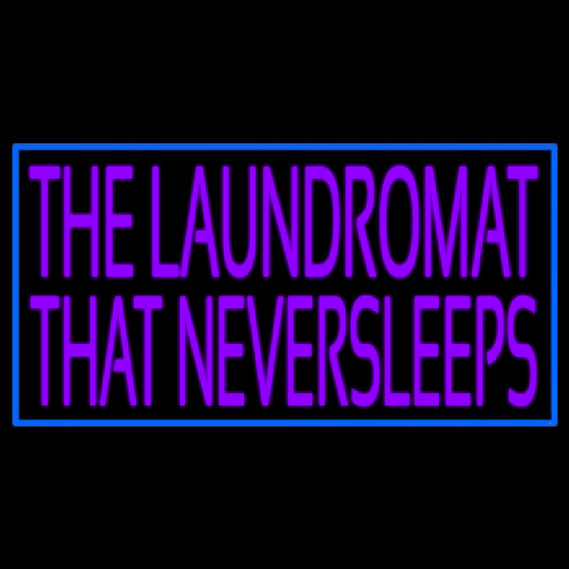 The Laundromat That Never Sleeps Neonkyltti