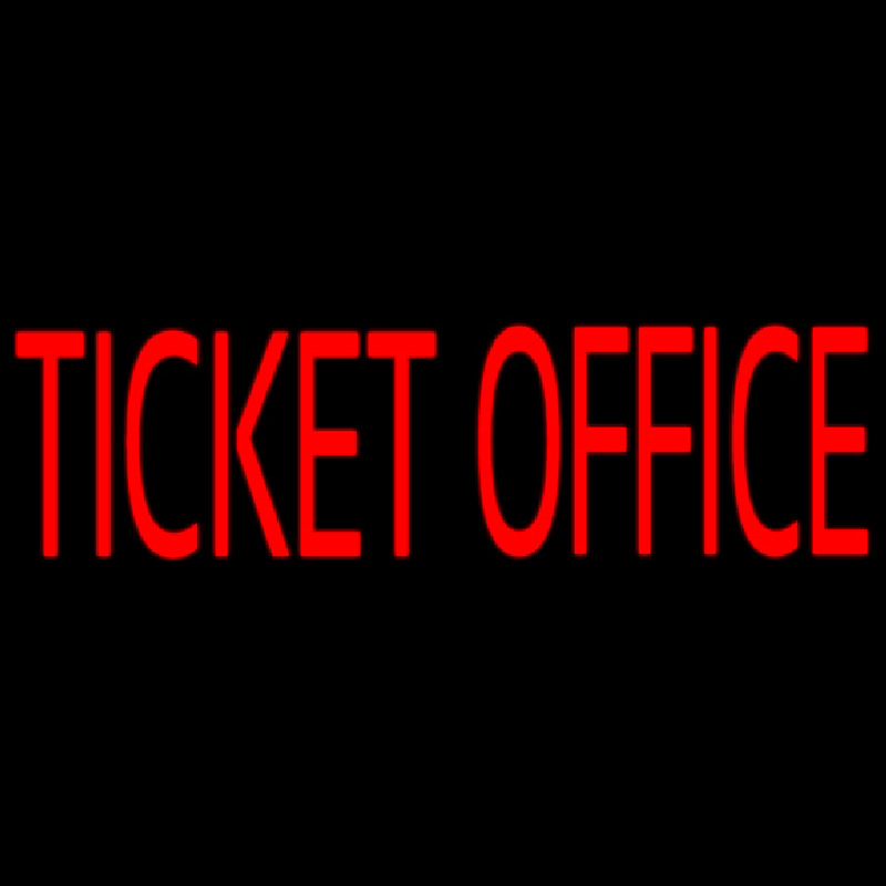 Ticket Office Neonkyltti