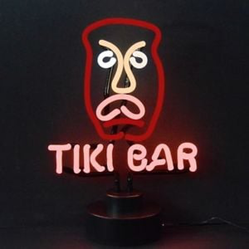 Tiki Bar Desktop Neonkyltti