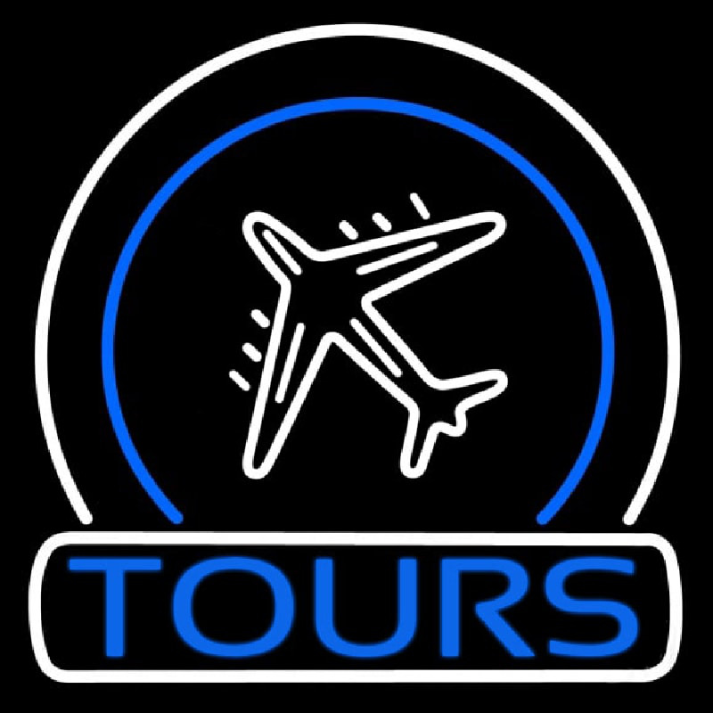 Tours Icon Neonkyltti