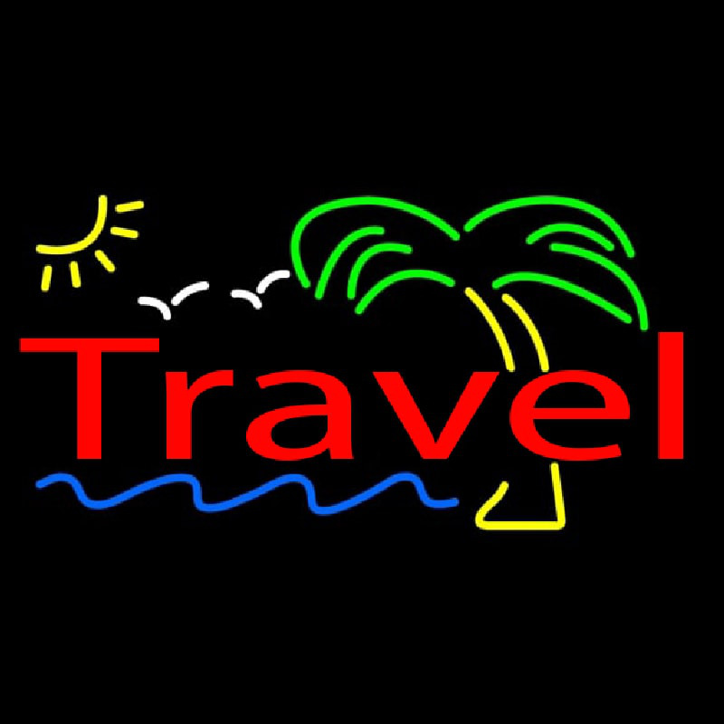 Travel Neonkyltti