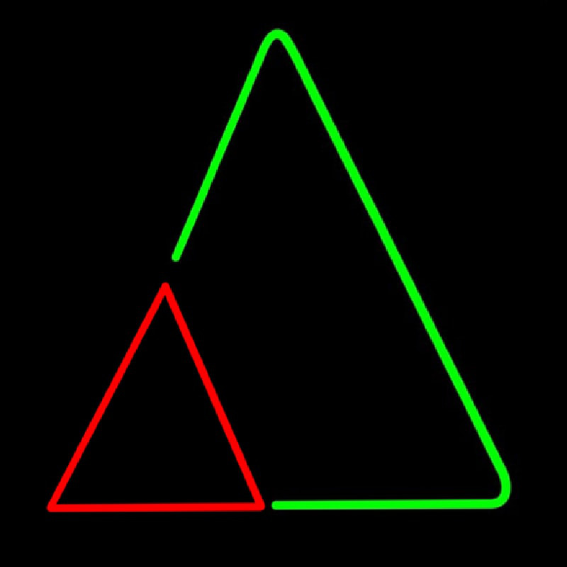 Triangles Neonkyltti