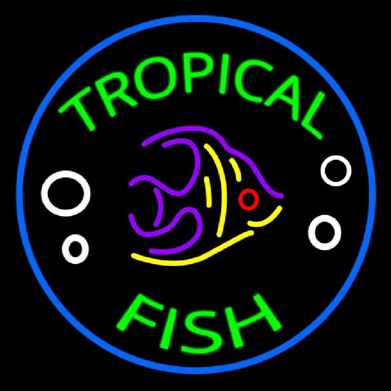 Tropical Fish Neonkyltti
