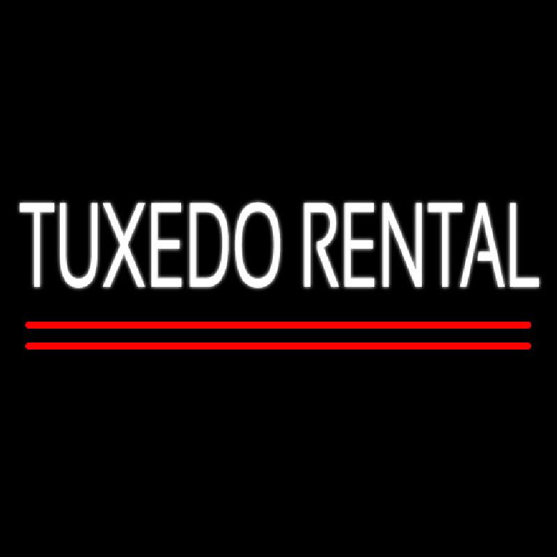 Tu edo Rental Block Neonkyltti