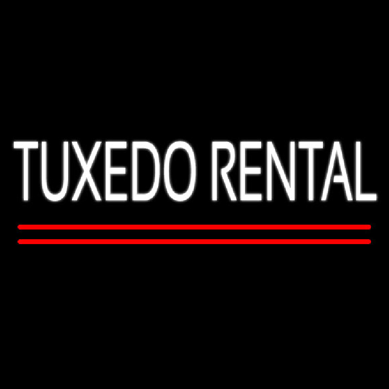 Tu edo Rental Block Neonkyltti