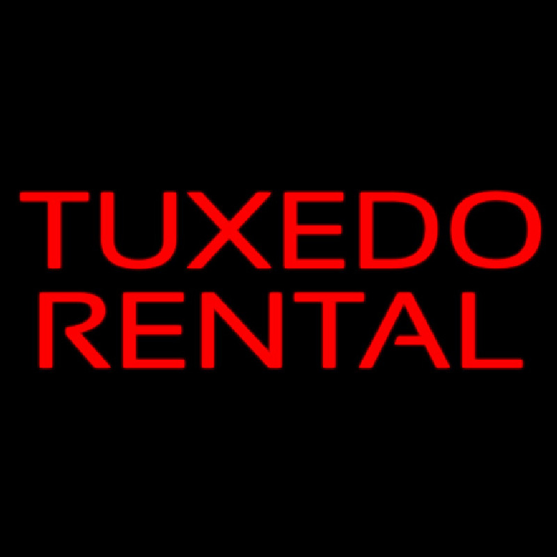 Tu edo Rental Neonkyltti