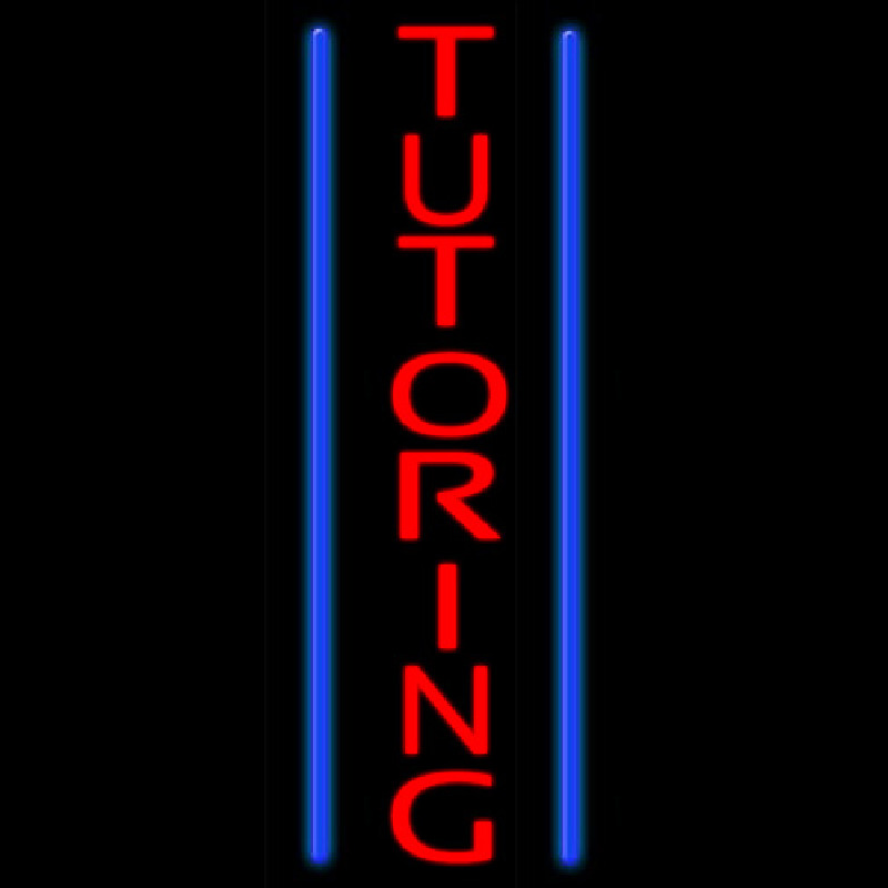 Tutoring Neonkyltti