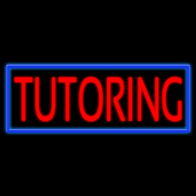 Tutoring Neonkyltti