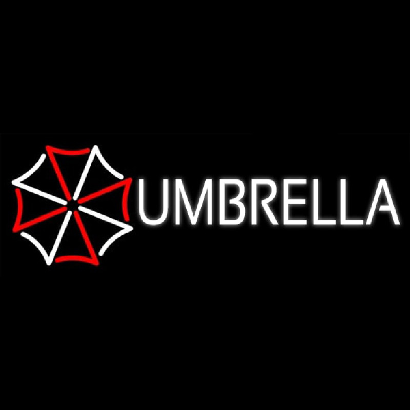 Umbrella Corporation Resident Nvil Neonkyltti