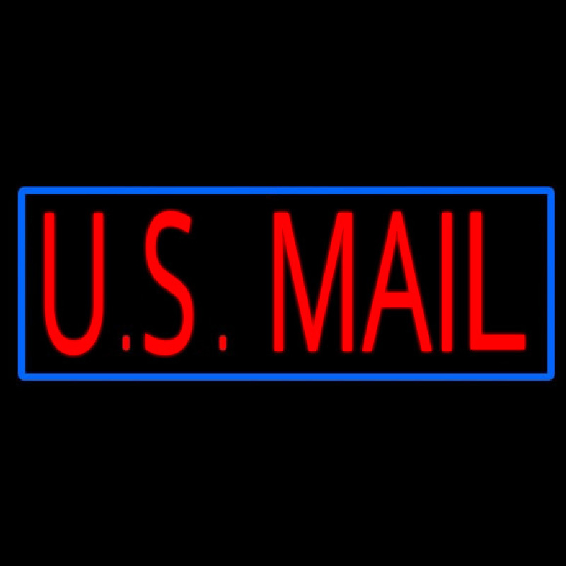 Us Mail Neonkyltti