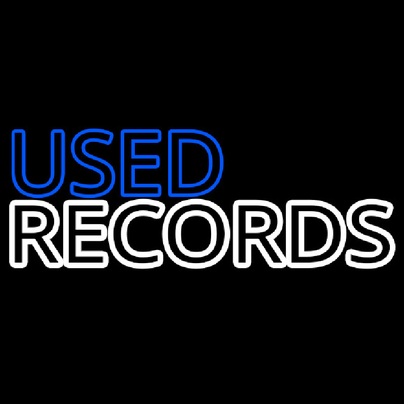 Used Records Neonkyltti