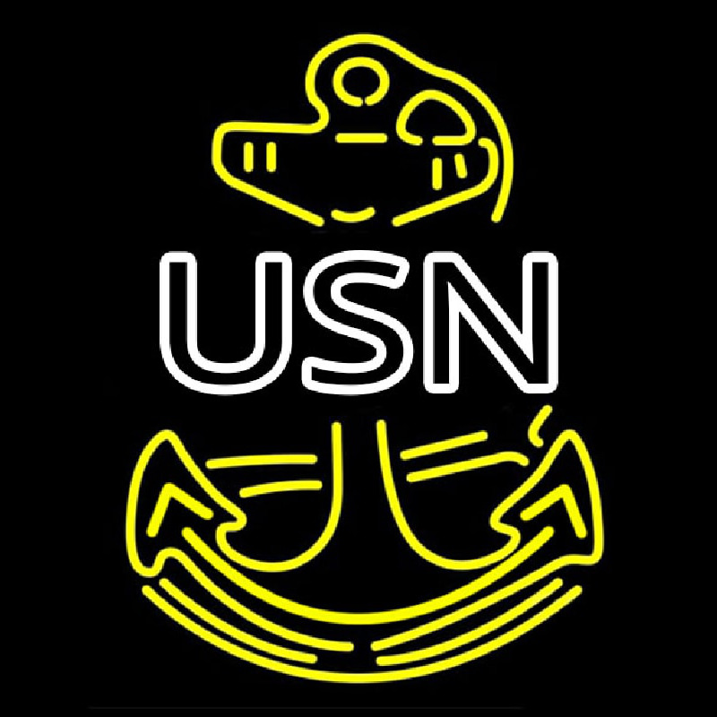 Usn Logo Neonkyltti