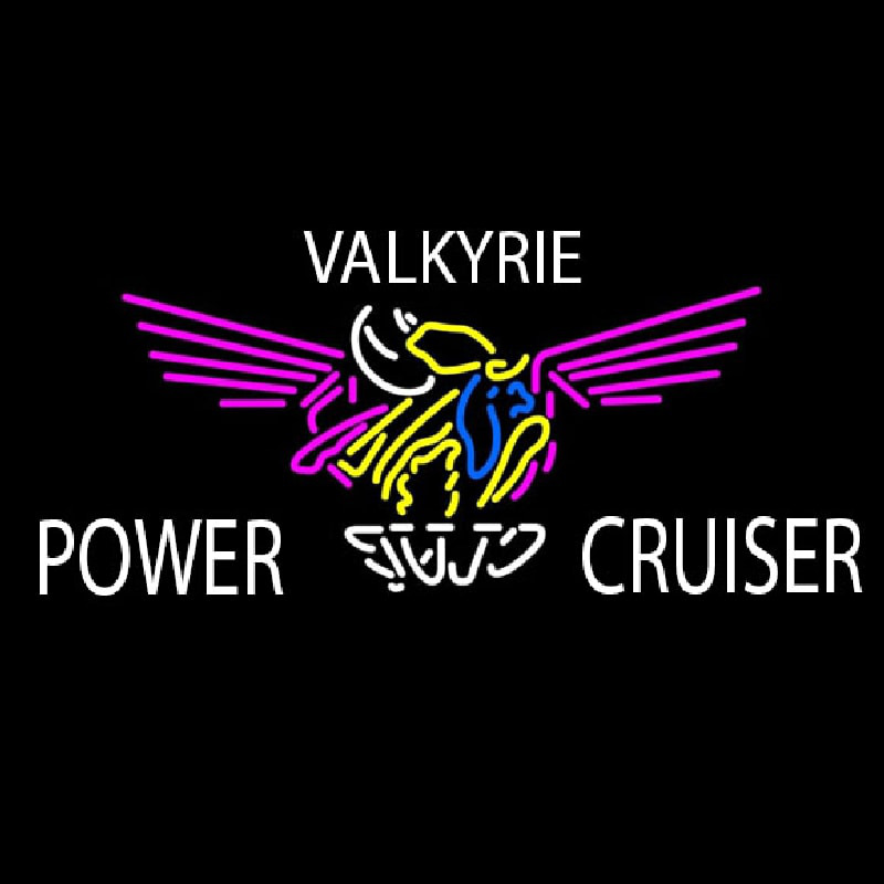 Valkyrie Power Cruiser Club Neonkyltti