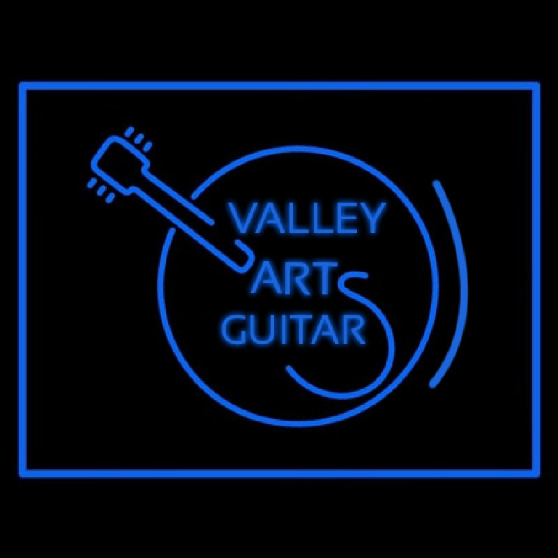 Valley Arts Guitars Logo Neonkyltti