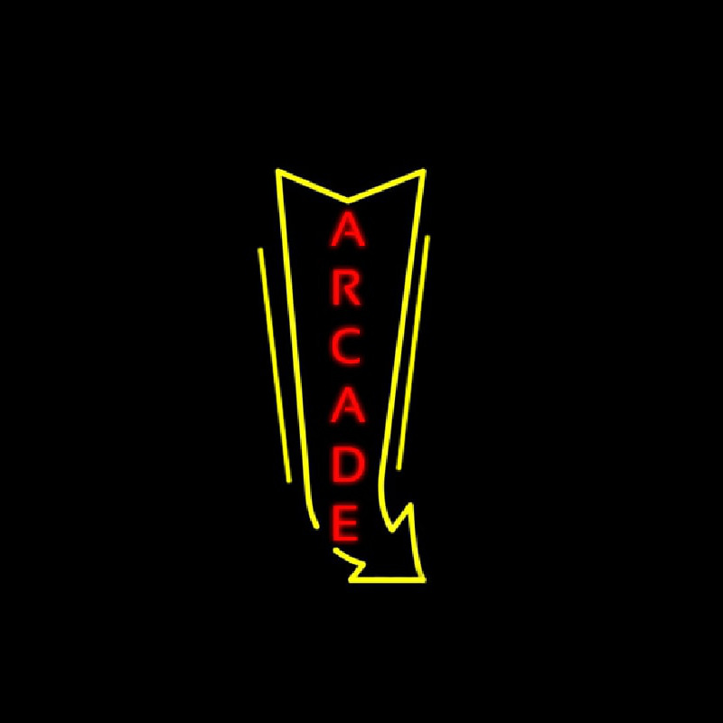 Vertical Arcade Logo Neonkyltti