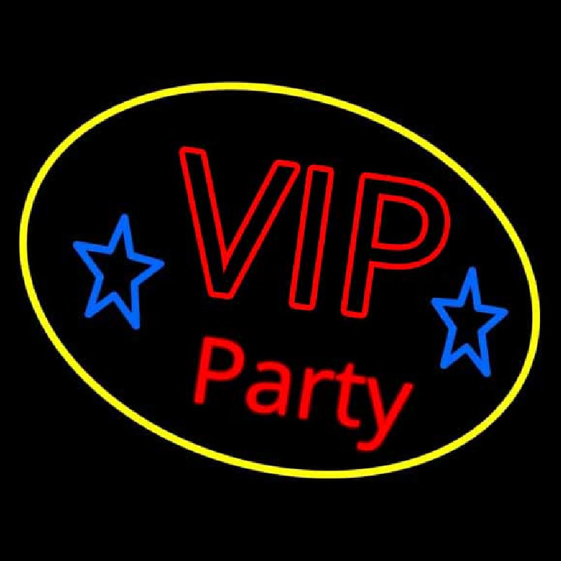 Vip Party Neonkyltti
