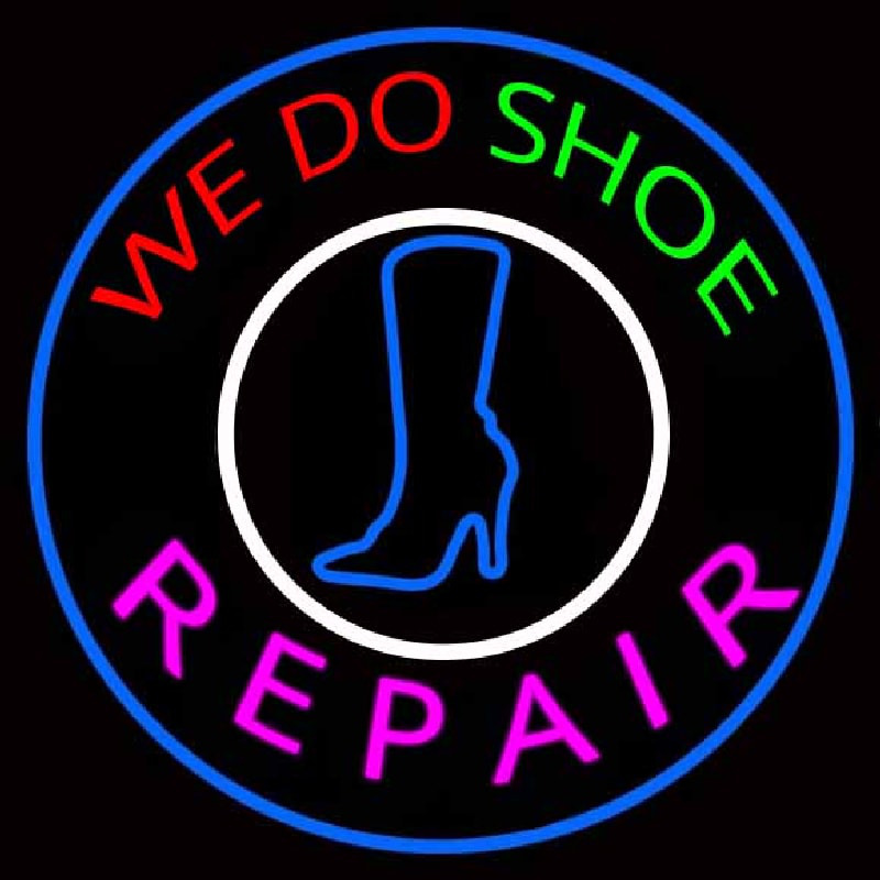 We Do Shoe Repair Neonkyltti