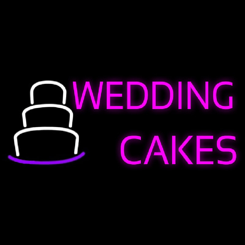 Wedding Cakes In Pink Neonkyltti
