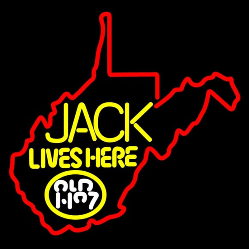 West Viginia Jack Lives Here Neonkyltti