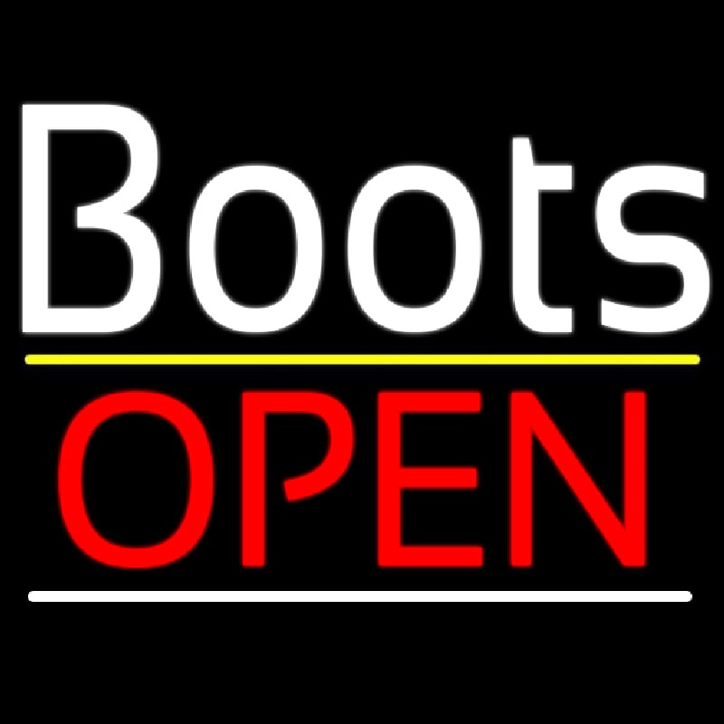 White Boots Open Neonkyltti