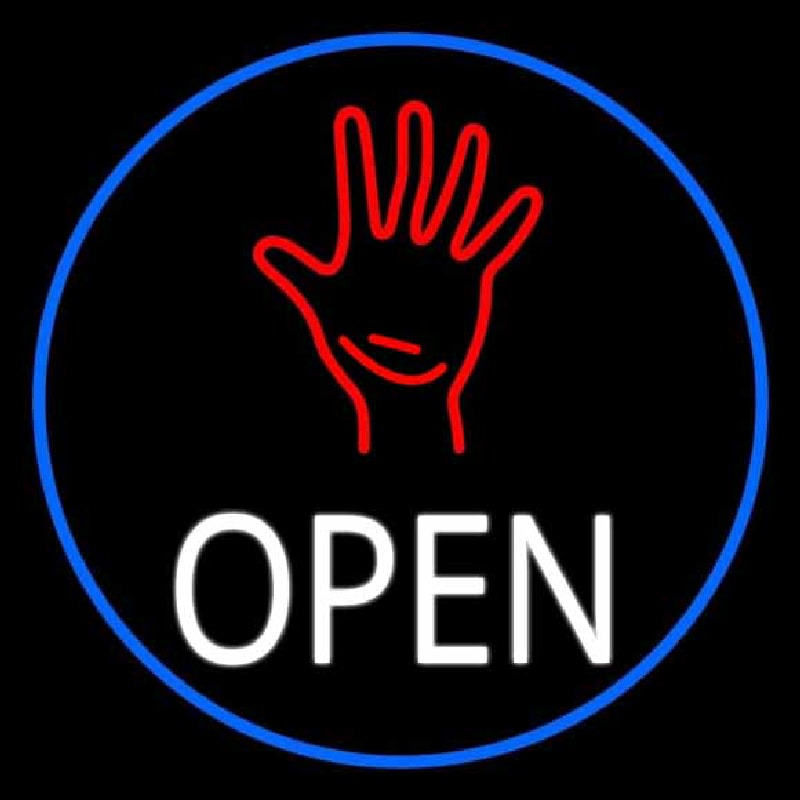 White Open Psychic Neonkyltti