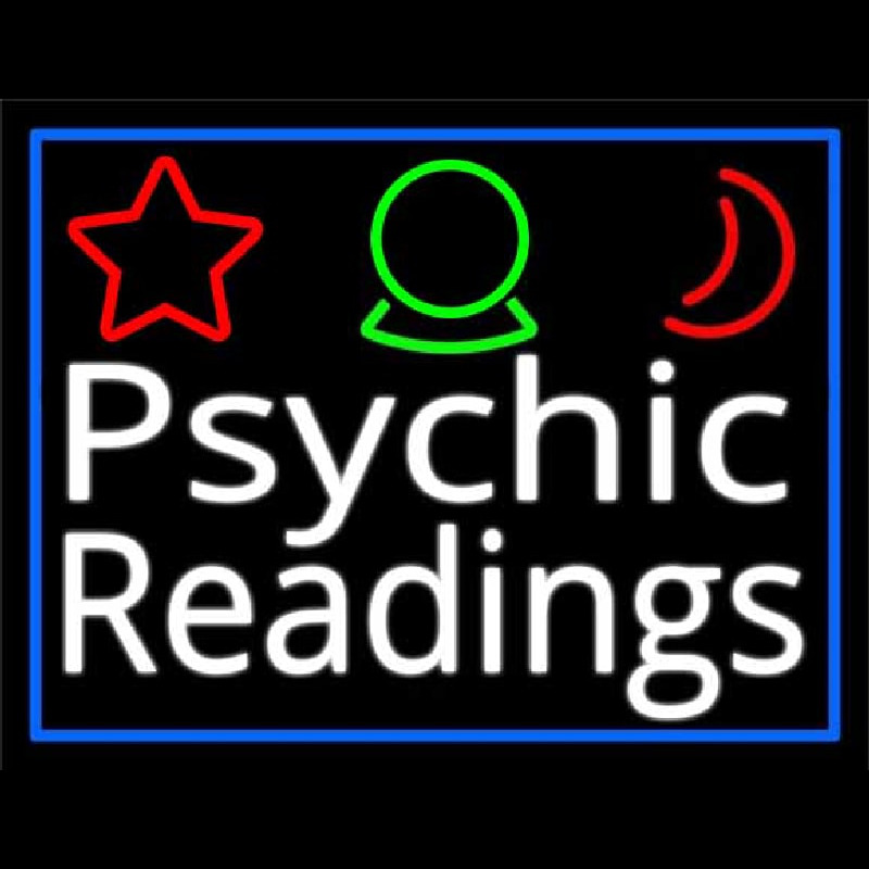 White Psychic Readings And Border Neonkyltti