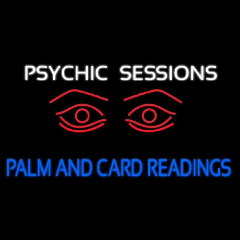 White Psychic Sessions With Red Eye Neonkyltti