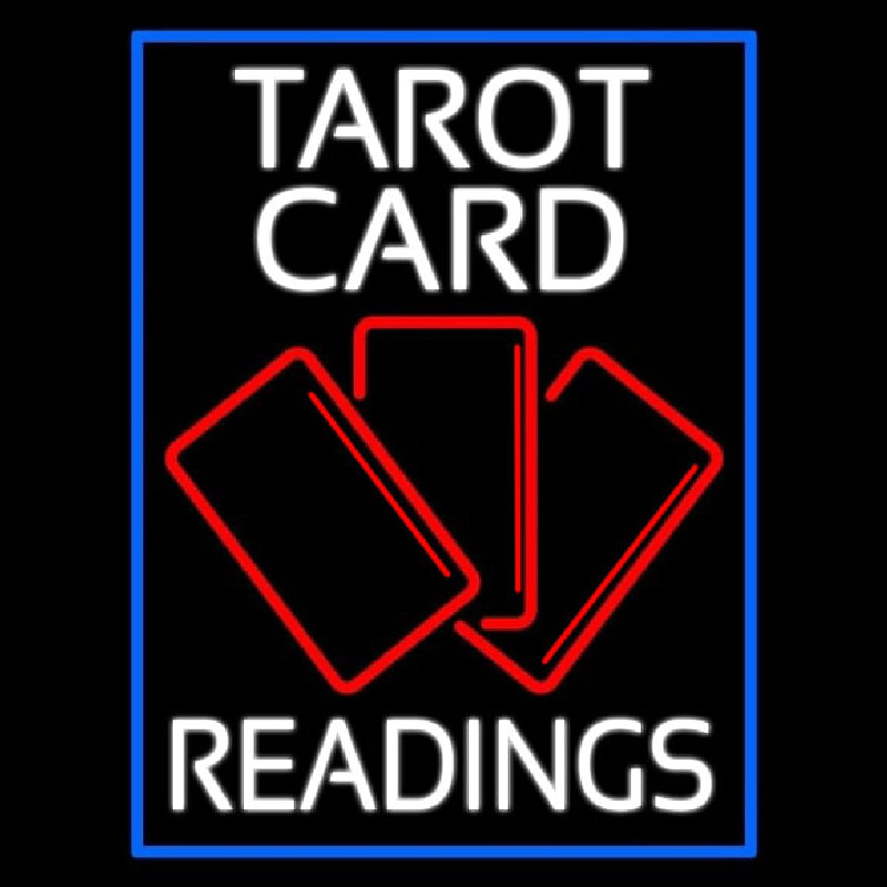 White Tarot Cards Readings Neonkyltti