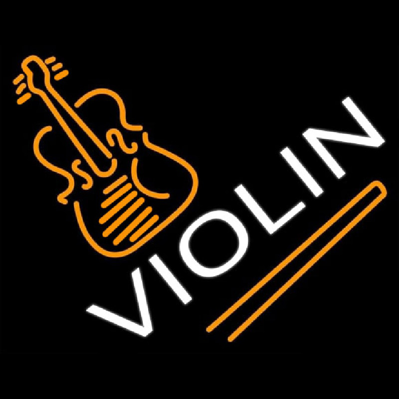 White Violin Neonkyltti
