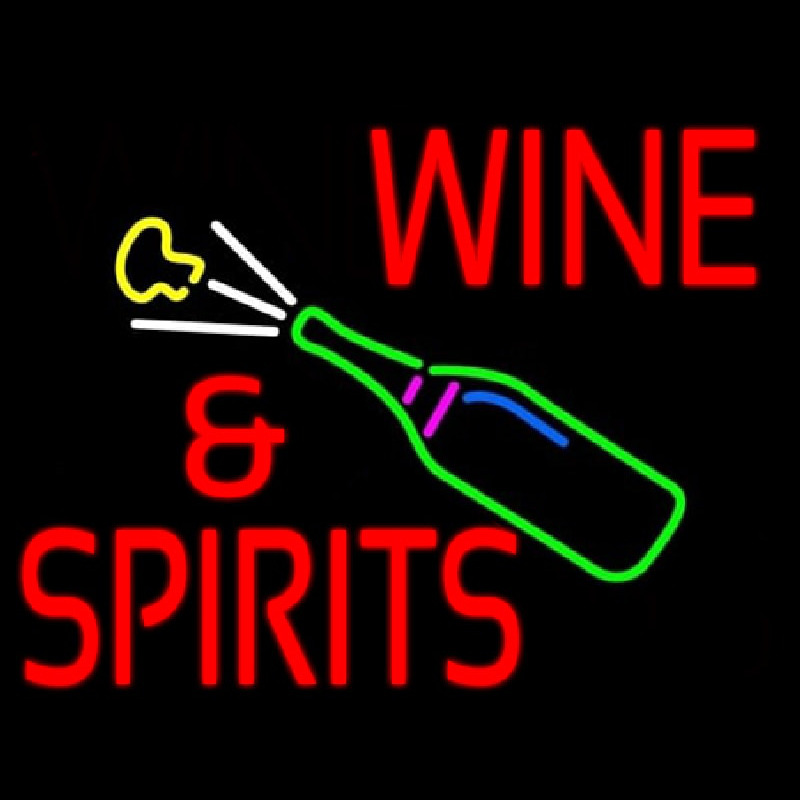 Wine And Spirits Neonkyltti