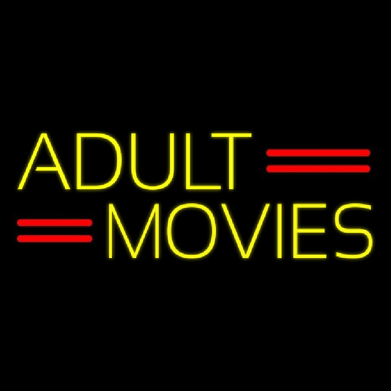 Yellow Adult Movies Neonkyltti