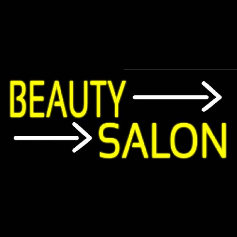 Yellow Beauty Salon Neonkyltti