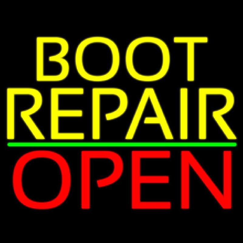 Yellow Boot Repair Open Neonkyltti