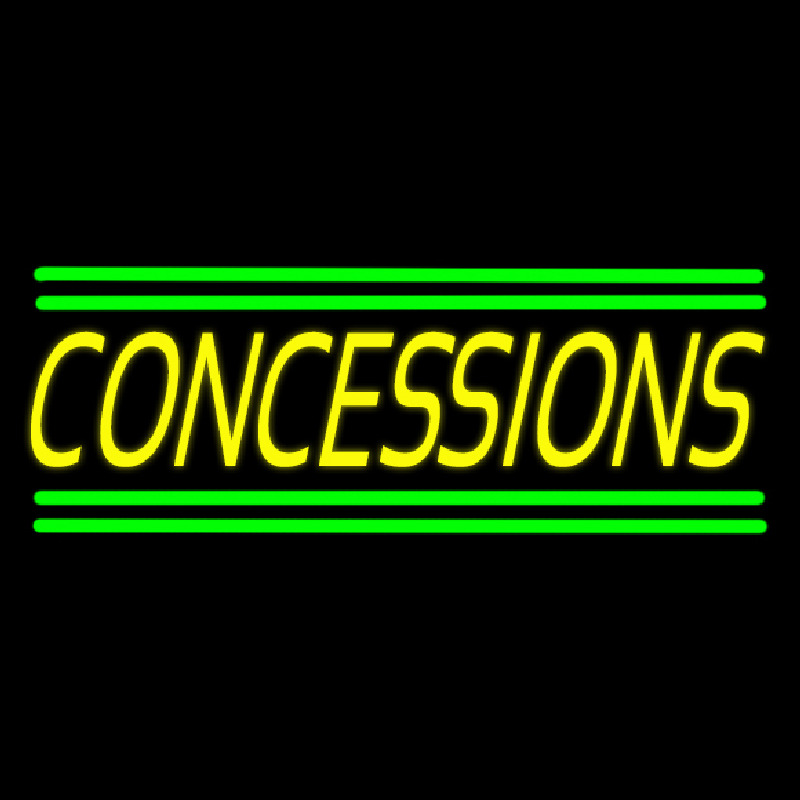 Yellow Concessions Green Line Neonkyltti