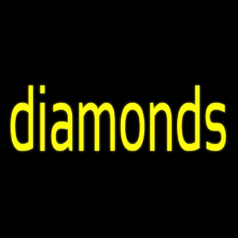 Yellow Diamond Neonkyltti