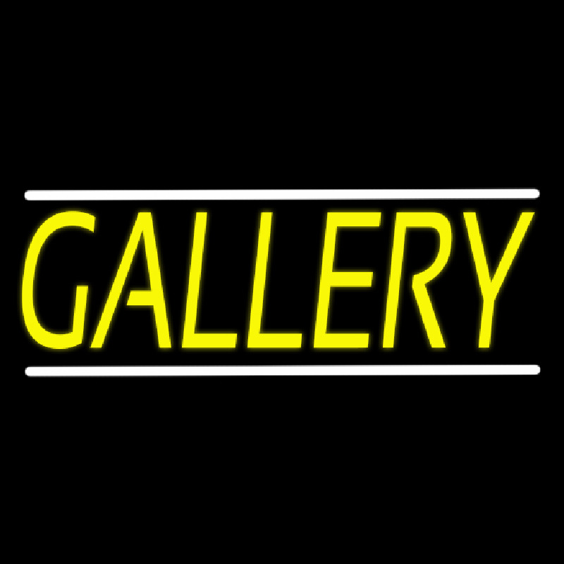 Yellow Gallery Neonkyltti