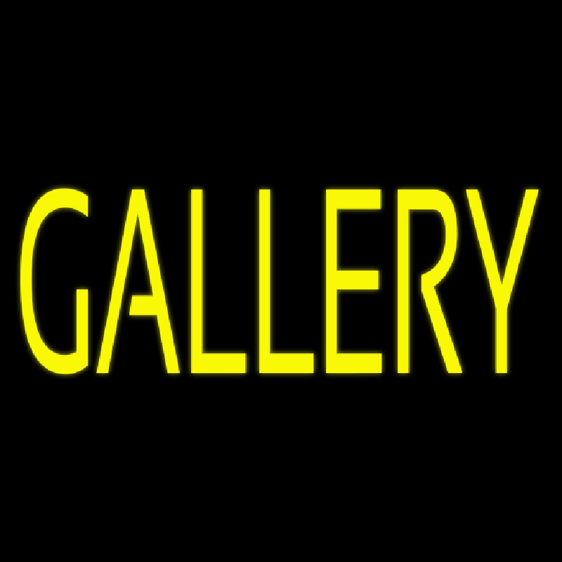 Yellow Gallery Neonkyltti