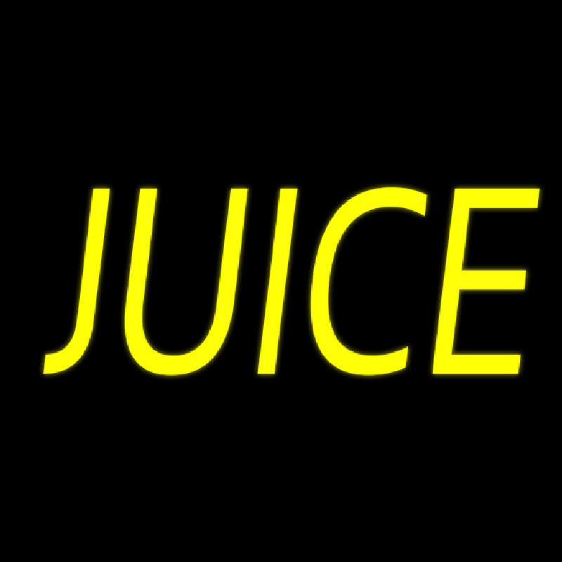 Yellow Juice Neonkyltti