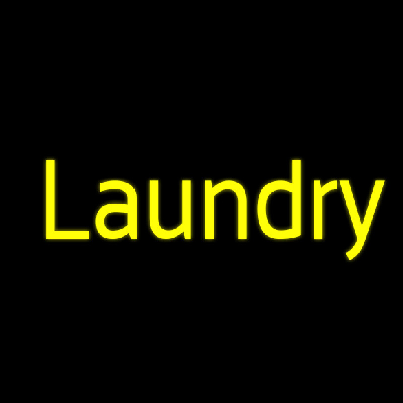 Yellow Laundry Neonkyltti