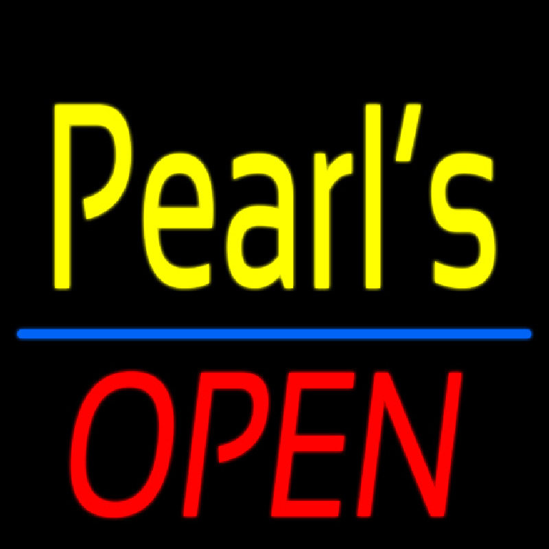 Yellow Pearls Open Neonkyltti