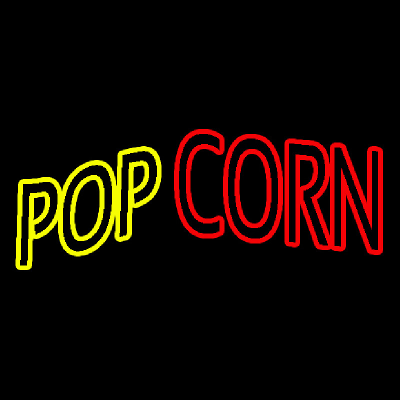 Yellow Pop Red Corn Neonkyltti