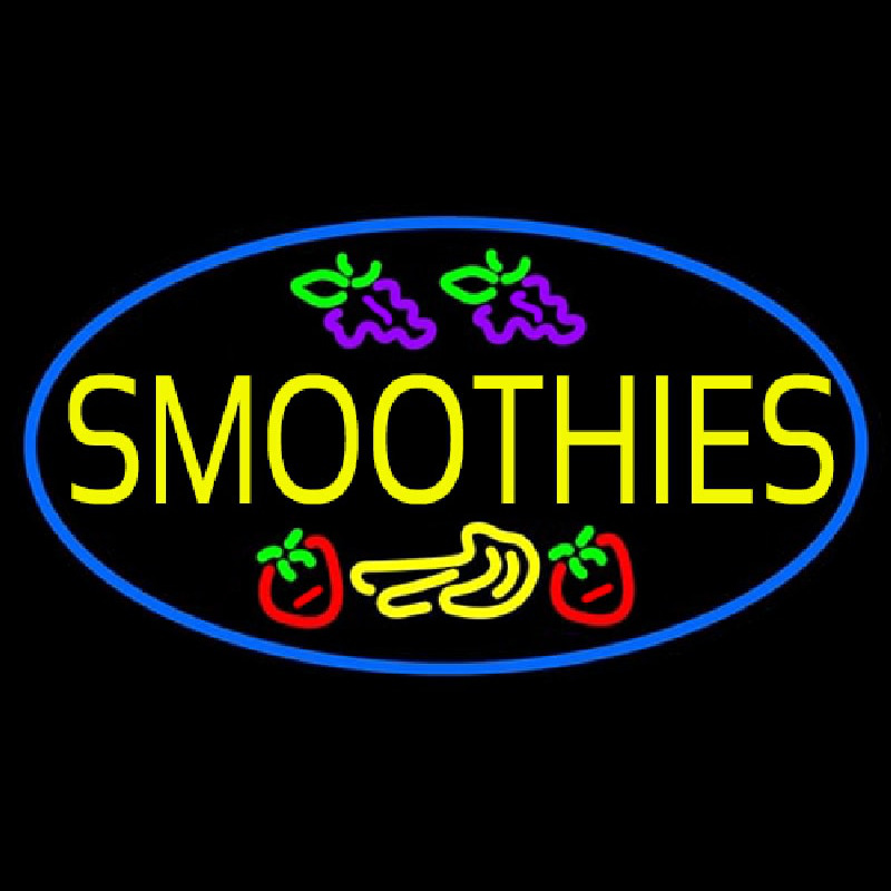 Yellow Smoothies Neonkyltti