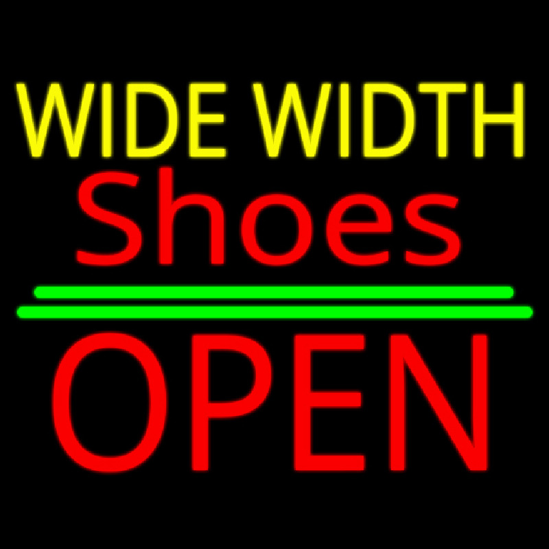 Yellow Wide Width Red Shoes Open Neonkyltti