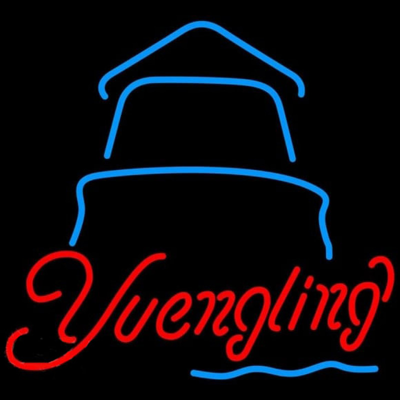 Yuengling Day Lighthouse Beer Sign Neonkyltti