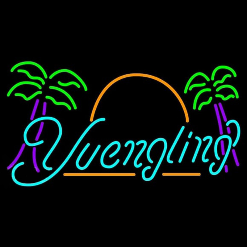 Yuengling Palm Trees Beer Sign Neonkyltti
