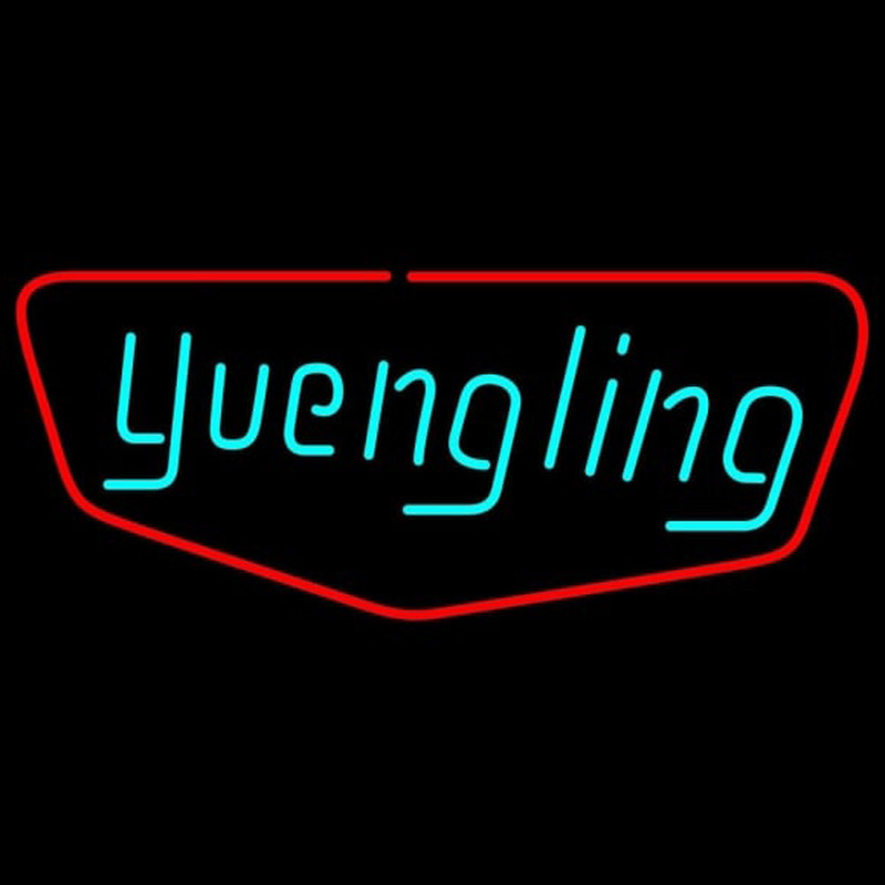 Yuengling Red Border Beer Sign Neonkyltti