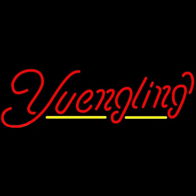 Yuengling Yellow Line Beer Sign Neonkyltti