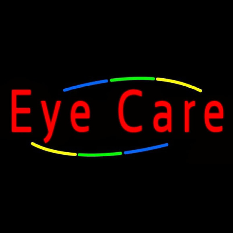 Deco Style Multi Colored Eye Care Neonkyltti