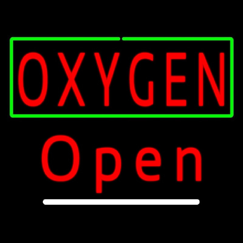 Red O ygen Open Neonkyltti