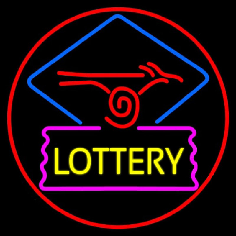 Lottery Logo Neonkyltti